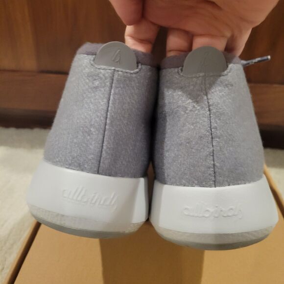 NIB ALLBIRDS Women's Wool Runner-up Mizzles SIZE 9 Grey MSRP$145 Water Repellent - Picture 4 of 9
